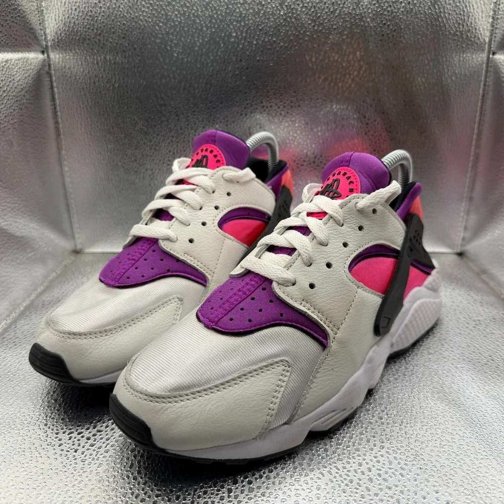 Size‎ 8.5 Nike Air Huarache White Hyper Pink Purple Womens Shoes DH4439-109
